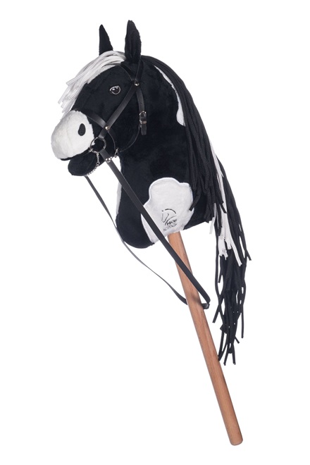 CAVALLINO PER HOBBY HORSING Nero bianco Hobby Horsing 